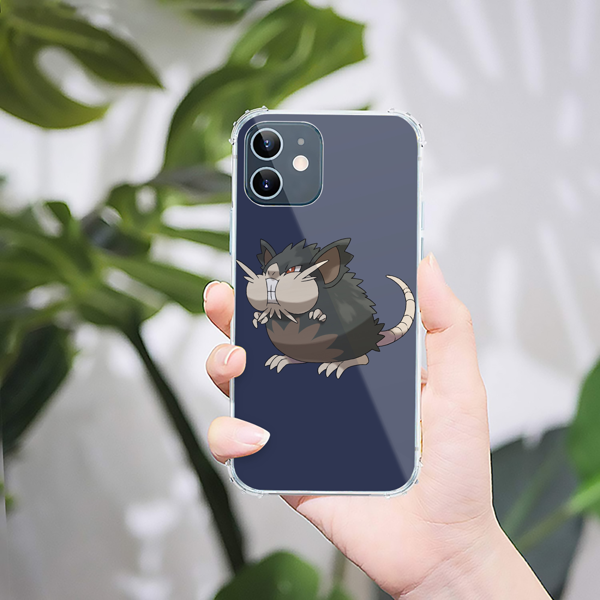 （画像用） ポケットモンスター Pokémon 【iPhone 12シリーズ対応】透明スマホケース（クリアソフトケース）